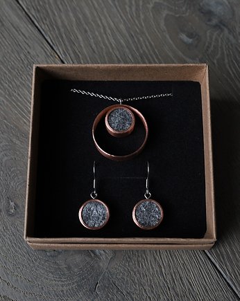 Zestaw Naszyjnik + Kolczyki GALAXY ME 2, CU Earrings