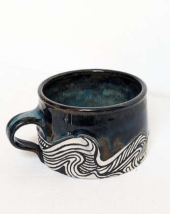 Kubek ceramiczny "Fale", Homie.workshop