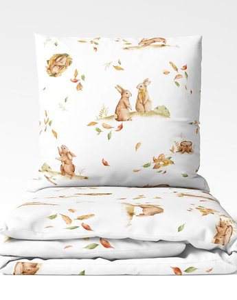 Komplet pościeli Zajączki 140x200 PZ, Bajkowe Wnetrza