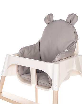 Poduszka do krzesełka IKEA Antilop MIŚ Wodoodporna SZARY, aMami dladzieci