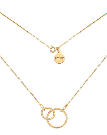 Złoty naszyjnik z dwoma kołami, SOTHO