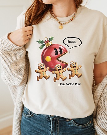 Koszulka  z nadrukiem  RUN COOKIE RUN, ART ORGANIC