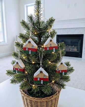 Zestaw domków bombek, Panda Design