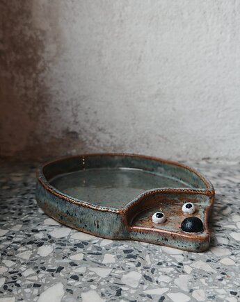 Ceramiczny jeżyk na rzeżuchę handmade, MOM S HANDMADE