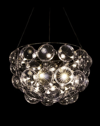 Lampa HALF-STAR / Bubbles, Puff buff design
