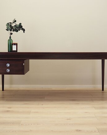 Biurko mahoniowe, duński design, lata 70, designer: Finn Juhl, Przetwory design