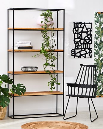 Regał dębowy HELSINKI, Projekt Loft