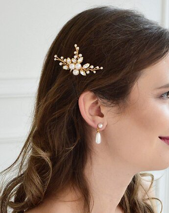 Grzebyk z perłami Swarovskiego Elisa, Anelis Atelier