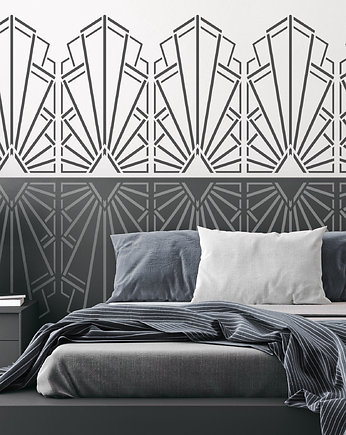 Szablon malarski wielokrotny //  BALUSTRADA ART DECO #3, Szablony Nakleo