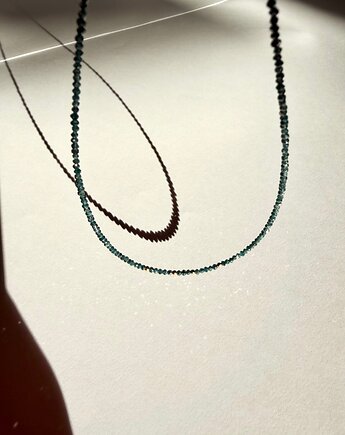 Naszyjnik z niebieskimi diamentami Aurora, myMIRACLES