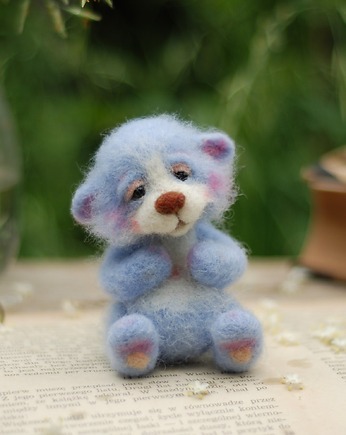 Miś- Błękitek, BoboLobo Handicraft