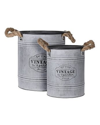 2 szt. Osłonka Vintage Szara, MIA home