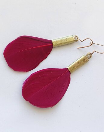 PIÓRKO kolczyki, Katarzyna Kaminska ART