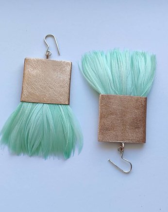 PIÓRKO kolczyki, Katarzyna Kaminska ART