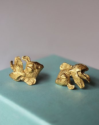 Kolczyki pozłacane Rybki, Ker Jewellery