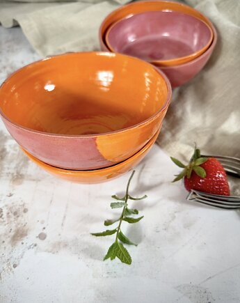 Ręcznie robiona miska ceramiczna w, AGABA pracownia ceramiczna