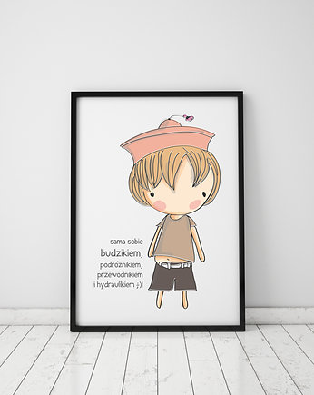 Plakat. Sama sobie budzikiem, Love Life and Forest