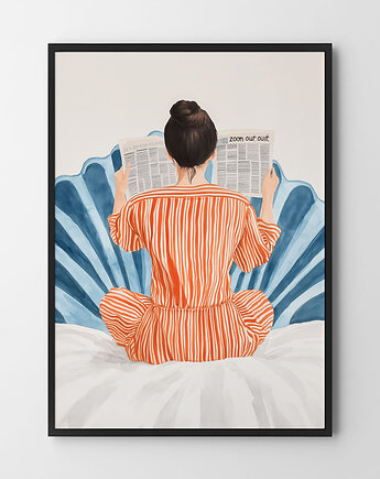 Plakat Poranna prasówka, HOG STUDIO