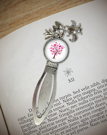 Zakładka do książki - Drzewko miłości - lilia