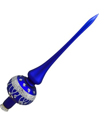 Bombka choinkowa: Czubek na choinkę: Kobaltowa Korona, Syn Bombkarza