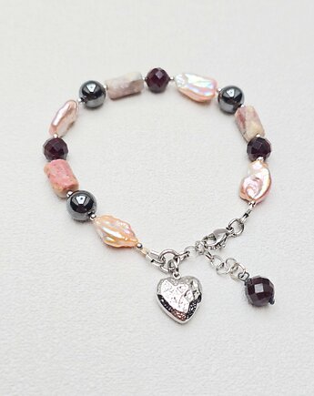 Bransoletka Grafitowe Love, ILEA