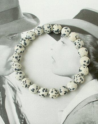 Kamień dalmatyński mat Bransoletka, galeria nuit