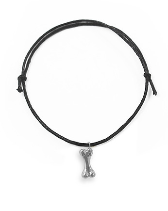 PSIA KOŚĆ bransoletka - zawieszka na sznurku, COCONUT