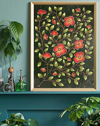 Kwiaty. Plakat, Malgorzata Domanska