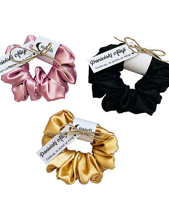 Podziękowania na Wieczór Panieński Gumki scrunchie z dedykacją, Nandi