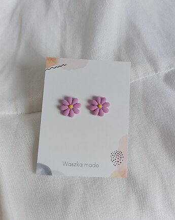 Kwiatki stokrotki fioletowe mniejsze, Waszkamade