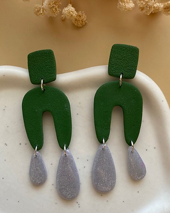 Wiszące długie kolczyki ALE 22, ALE STUDIO