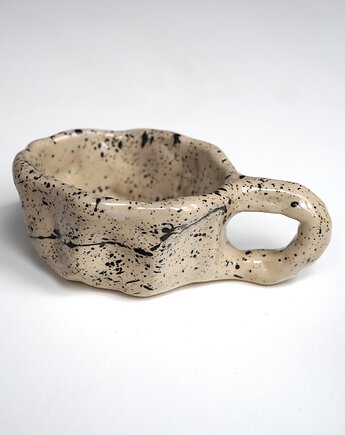 Kubek w kropki 250 ml, rel ceramic