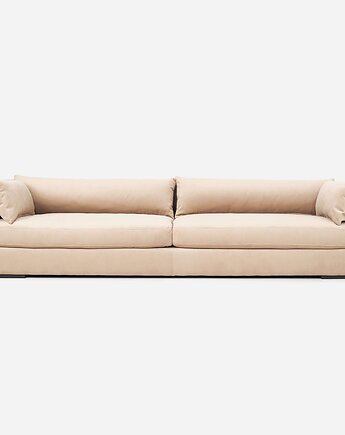 Sofa SZTOKHOLM beżowy welur, skandynawski design, Przetwory design