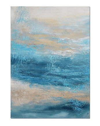 High tide, nowoczesny obraz ręcznie malowany, Galeriai