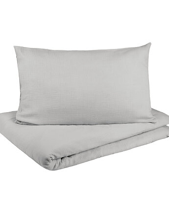 Pościel muślinowa - szary, NINCA
