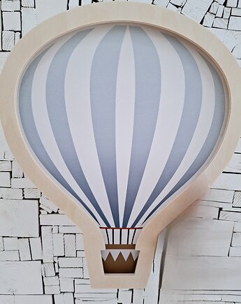 Lampka nocna Unky - Balon z koszem, UNKY