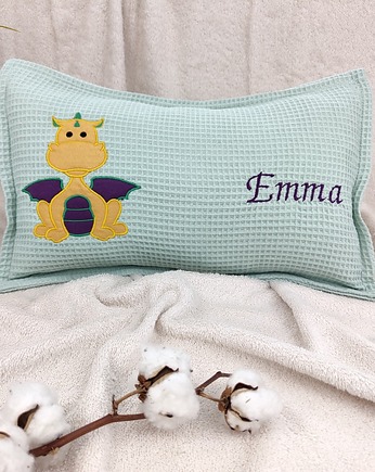 Personalizowany prezent dla dziecka - imienna poduszka ze smokiem, Enitka Sweet Baby Room