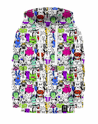 Bluza Zamek Dziewczynka DR.CROW Animal, DrCrow