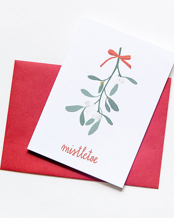 Kartka Mistletoe, Natke Design