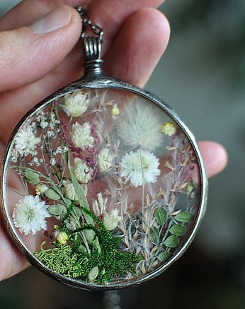 Naszyjnik Zieleń z Puszkiem, MARIAELA