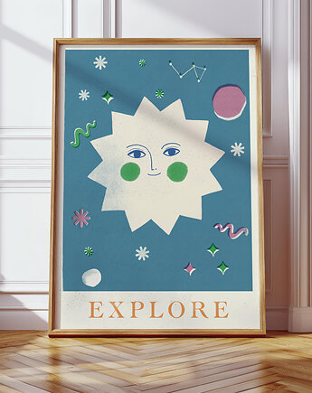 Plakat Explore, MUKI design
