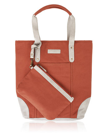 Torebka damska Shopper bag duża Paolo Peruzzi E-23-OR, Paolo Peruzzi