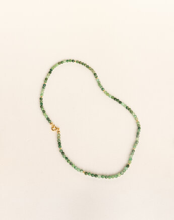 SZMARAGD pozłacane srebro / naszyjnik, Magdalena Paszkiewicz Jewellery