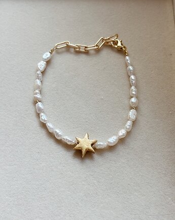 Bransoletka z naturalnych pereł, Chmolowska Jewellery