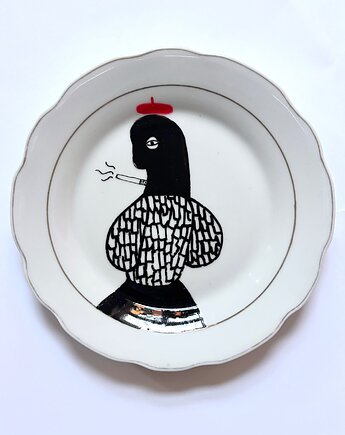 Rabuś palacz, arent plates