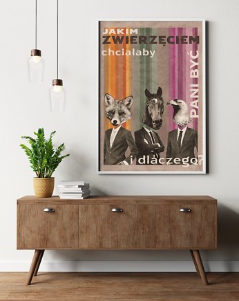 Plakat HR-owe HEHESZKI - PANI (KOLAŻ), Agnieszka Osiecka RYSUJĘ BO SIĘ NUDZĘ
