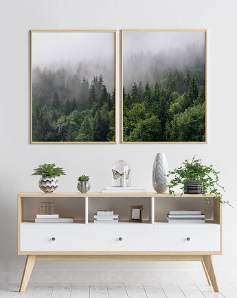 Panorama Lasu - trzy plakaty, Bury Lis