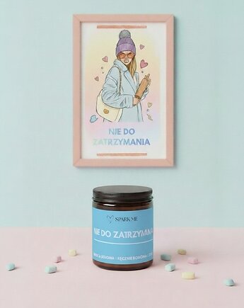 Świeca zapachowa NIE DO ZATRZYMANIA 250 ML, Oyka Candle