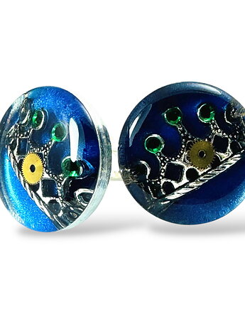 Spinki do mankietów - KRÓL ŻYCIA (BLUE)