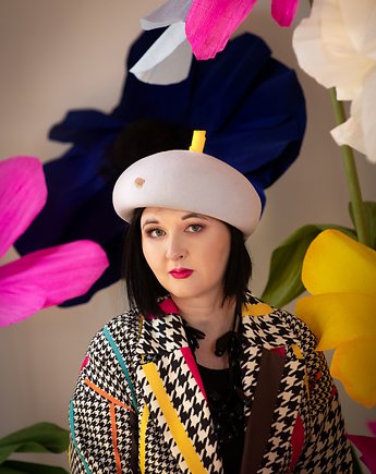 Beret szary, YOKOdesign